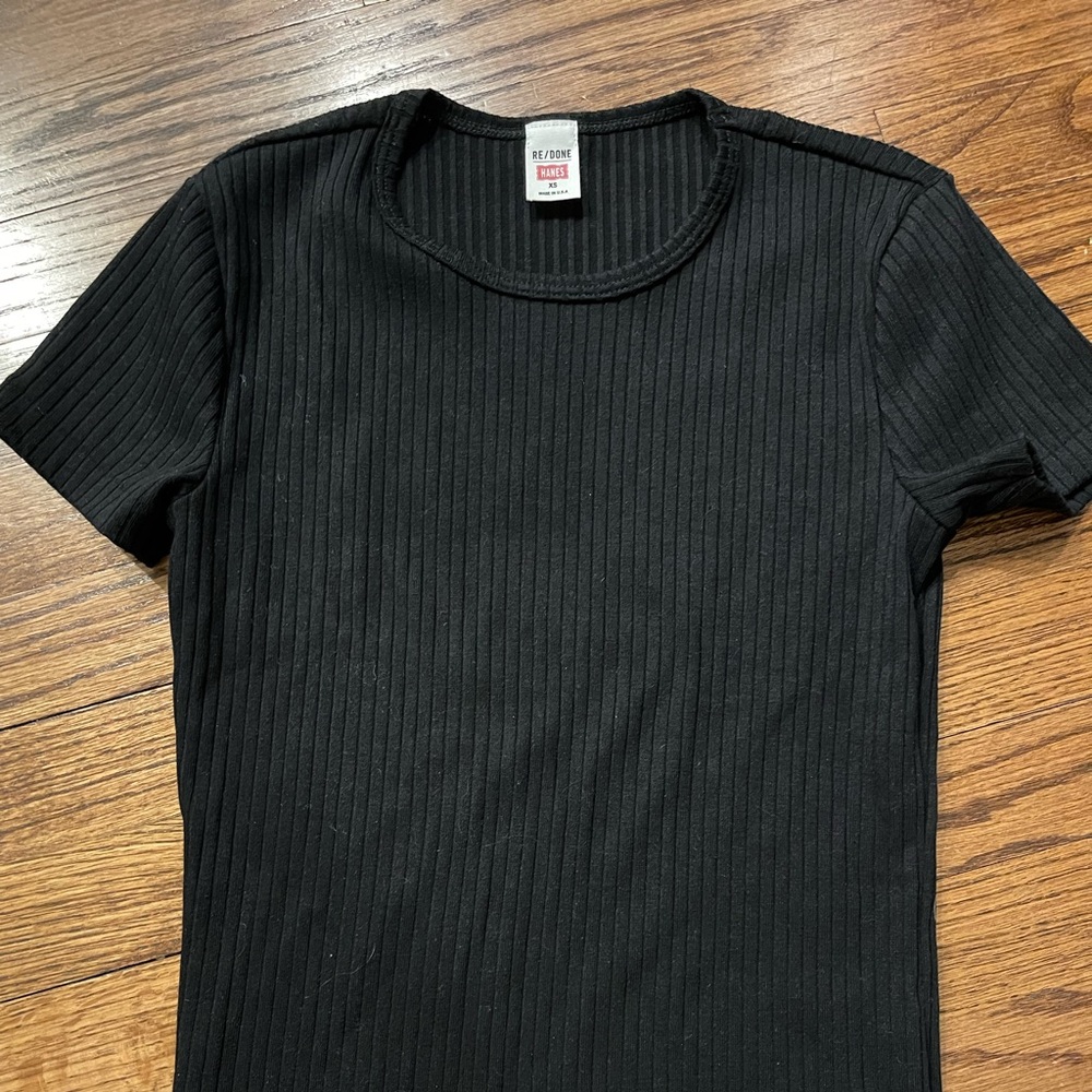 Re Done Ribbed t shirt